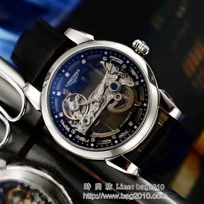 LONGINES浪琴 高級定制 全自動機械 男士腕表 WSS0246